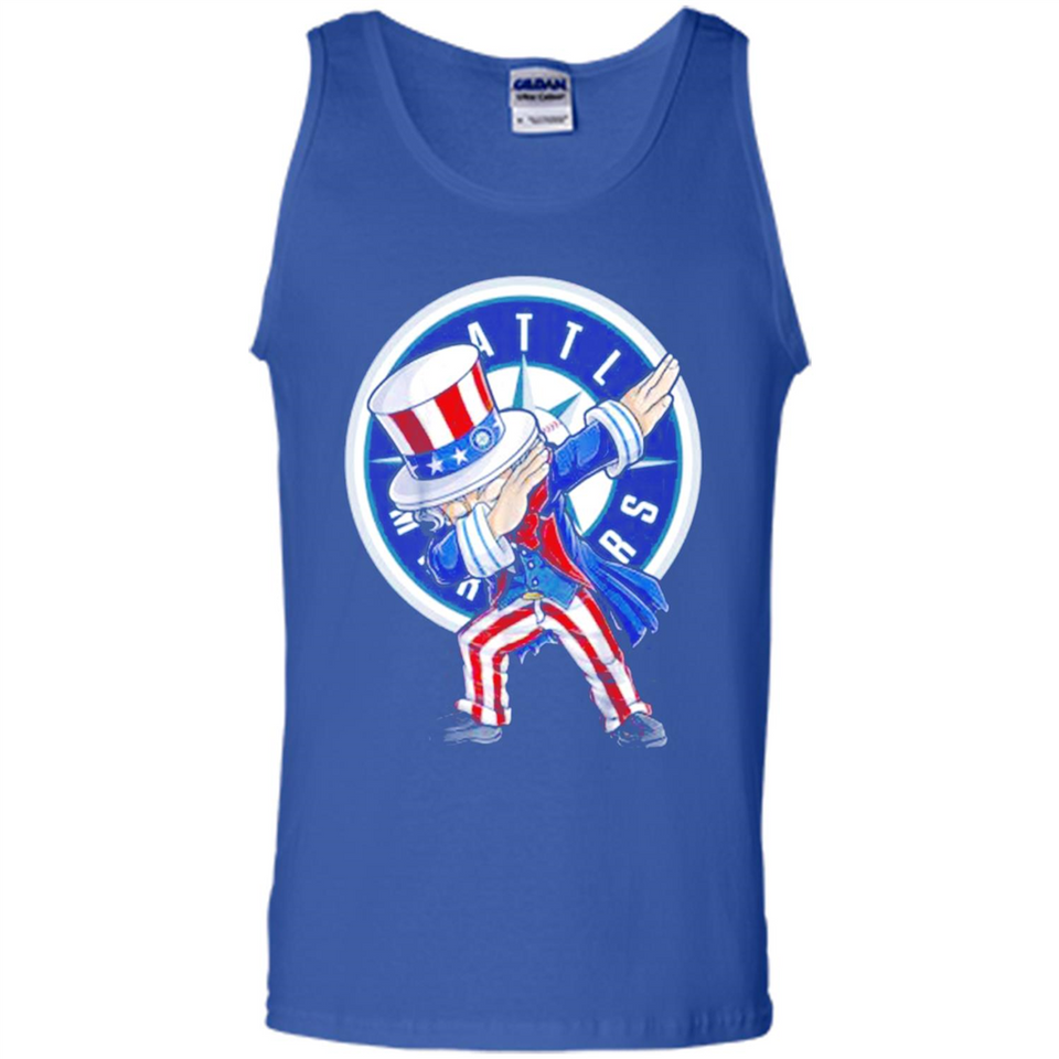 MLB SEATTLE MARINERS UNCLE SAM DABBING INDEPENDENCE DAY