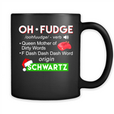 Fudge Definition Schwartz Funny Christmas PINGPONG