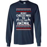 Merry Christmas ya filthy animal ulgy sweater PINGPONG