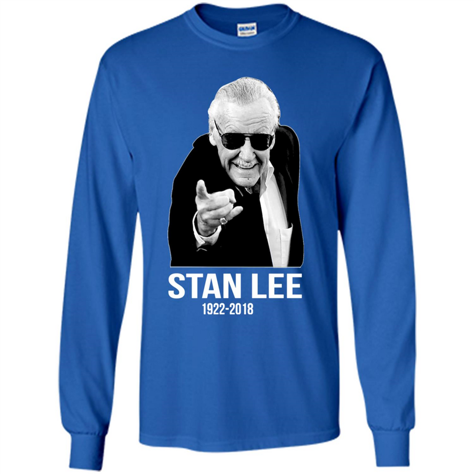 Stan Lee Rip 1922-2018 - Long Sleeve T-Shirt
