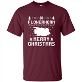 Flowerhorn Christmas T-shirt, Ugly Christmas Sweater - Shirt