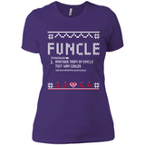 Mens Christmas Funcle Definition - Ladies' Boyfriend T-Shirt