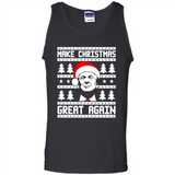 Fabulous Make Christmas Great Again Trump Ugly Christmas - Tank Top