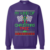 Funny Drag Racing Ugly Christmas Holiday Tree PING PONG