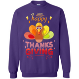 Happy Thanksgiving Turkey Day Colorful Cute