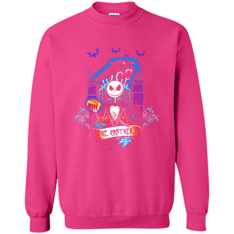 Carolina Panthers Halloween The Nightmare Before Christmas - Sweatshirt