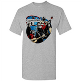 Dancing Funny Guitar Vintage Metal Rock Band Shirt PINGPONG - Shirt