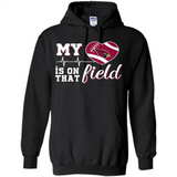 Arizona Cardinals Football My Heart is on that Field - Hoodie