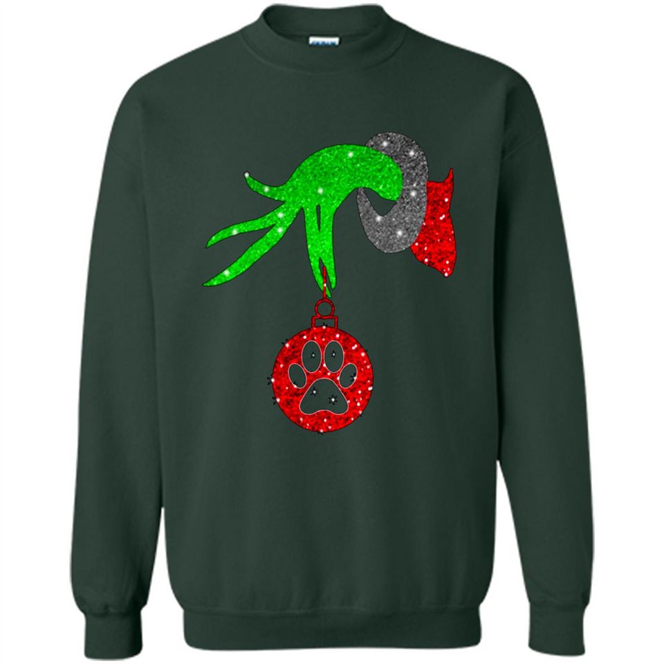 GRINCH HAND DOG PAW CHRISTMAS PINGPONG