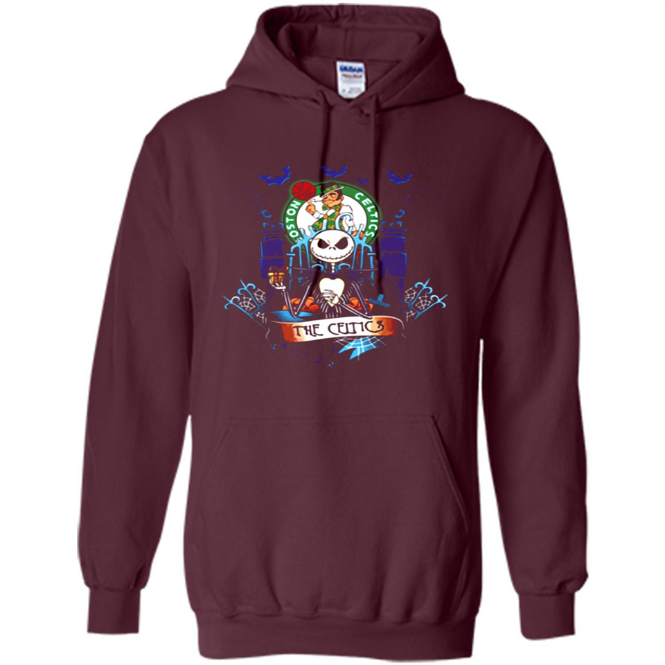 Boston Celtics Halloween The Nightmare Before Christmas - Hoodie