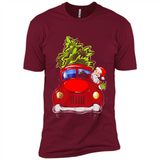 Vintage Santa red Truck Christmas Tree PINGPONG