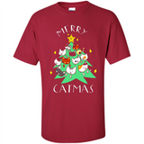 Merry Catmas Funny Cool Christmas Mug PINGPONG - Shirt
