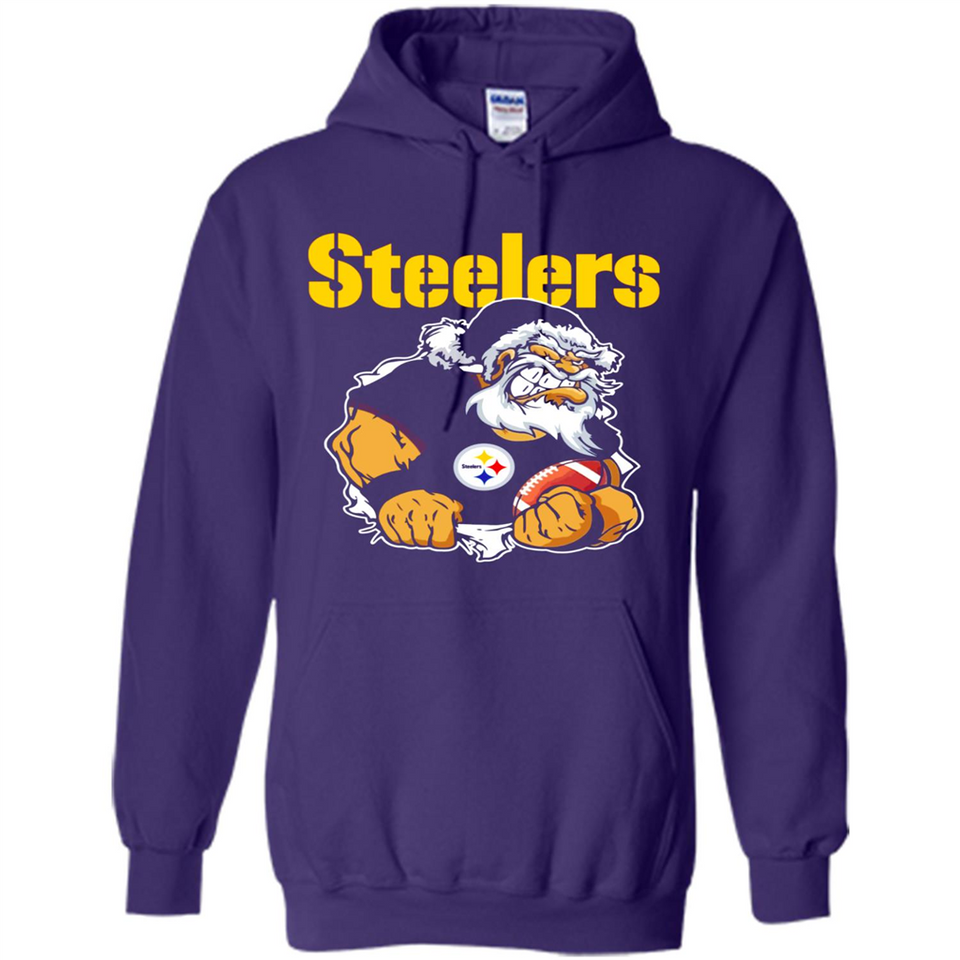 Grumpy Santa Claus Pittsburgh Steelers Football Team PINGPONG