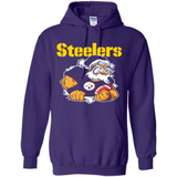 Grumpy Santa Claus Pittsburgh Steelers Football Team PINGPONG