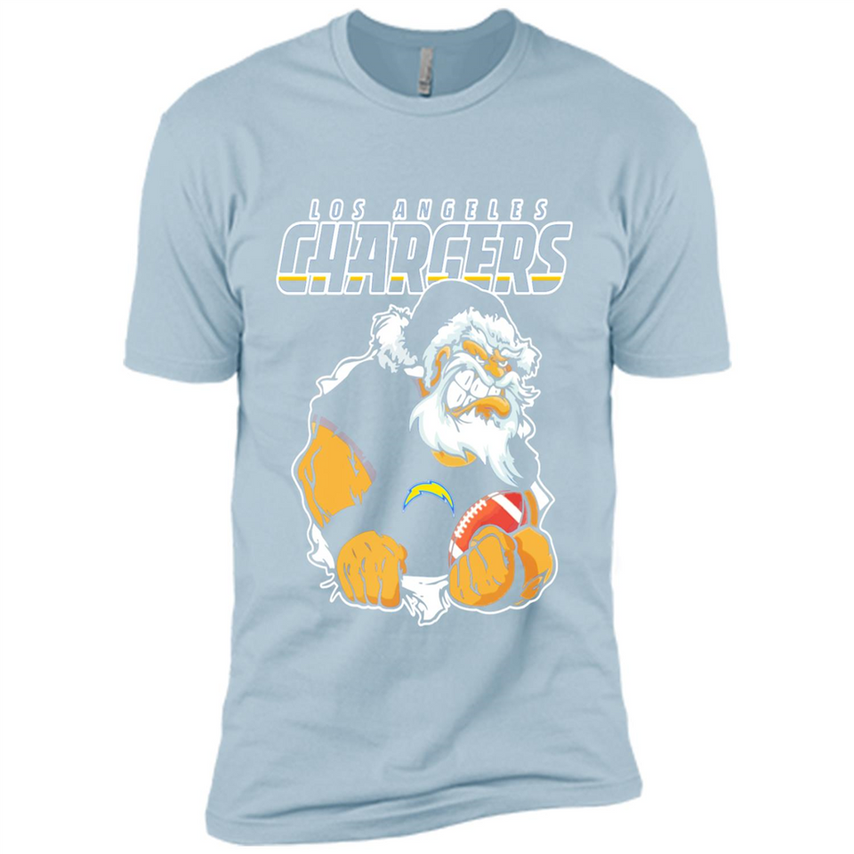 Grumpy Santa Claus Los Angeles Chargers Football Team PINGPONG