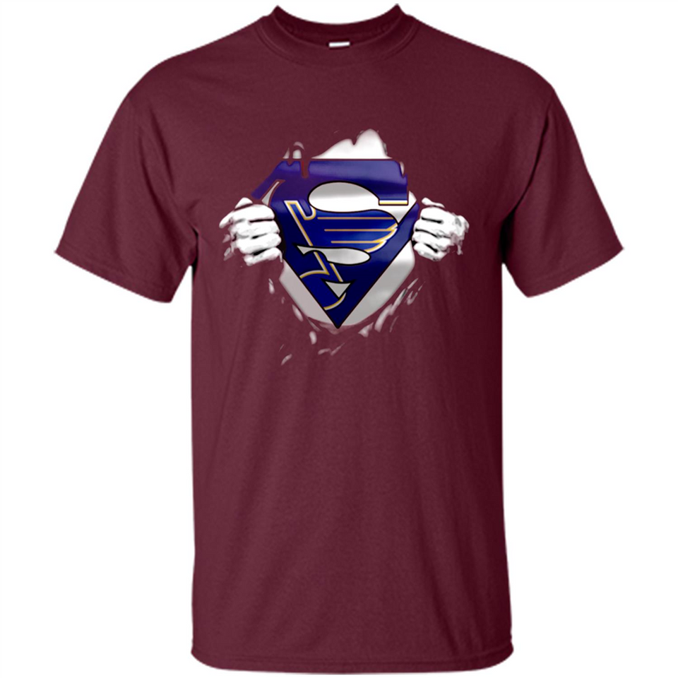 St. Louis Blues And Superman Fans
