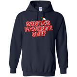 Funny Christmas Clothes - Santas Favorite Chef - Hoodie