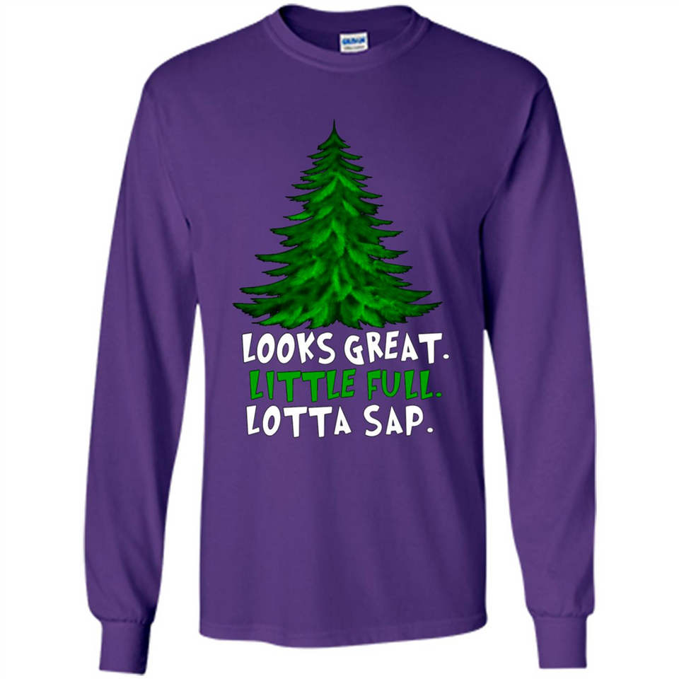 Looks Great Little Full Lotta Sap Funny Christmas PINGPONG