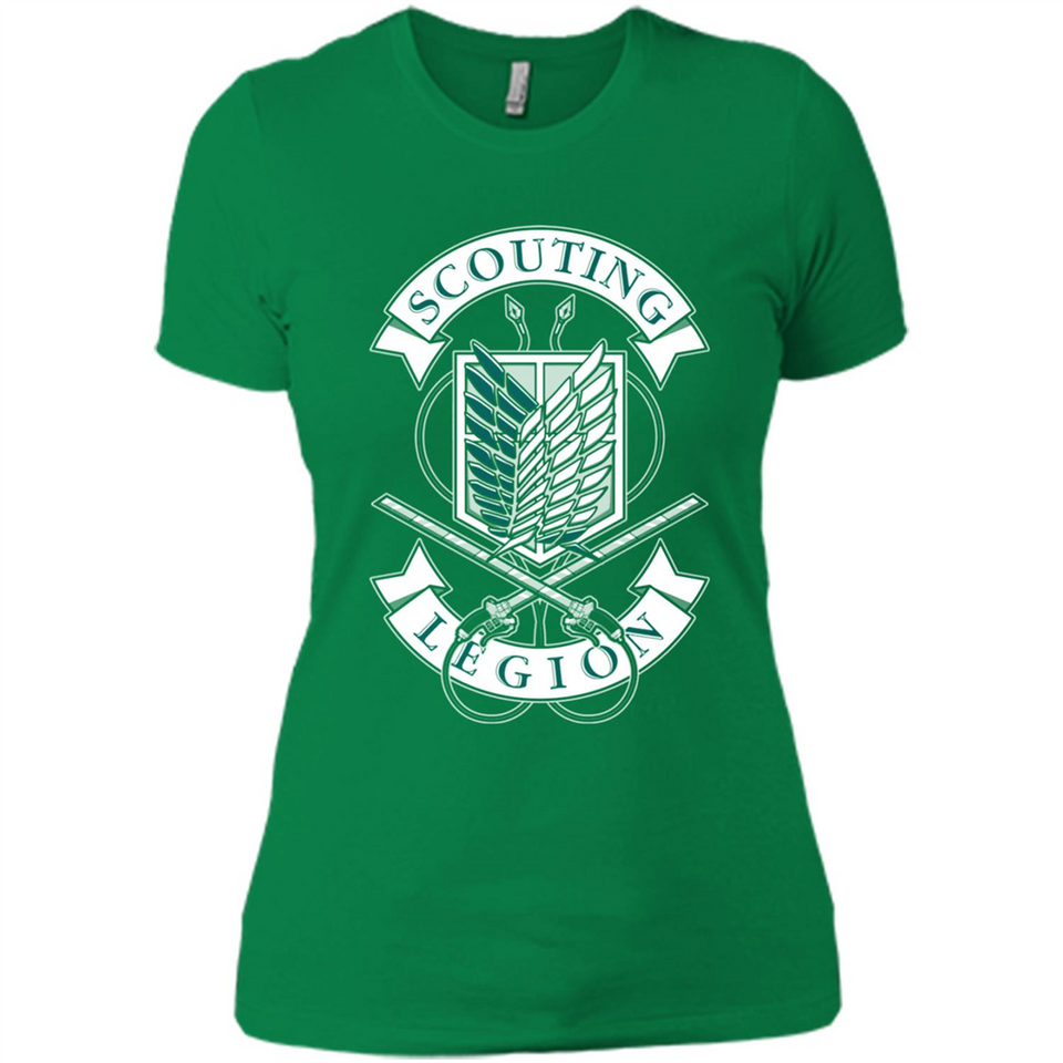 AoT Scouting Legion - Ladies' Boyfriend T-Shirt