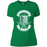 AoT Scouting Legion - Ladies' Boyfriend T-Shirt