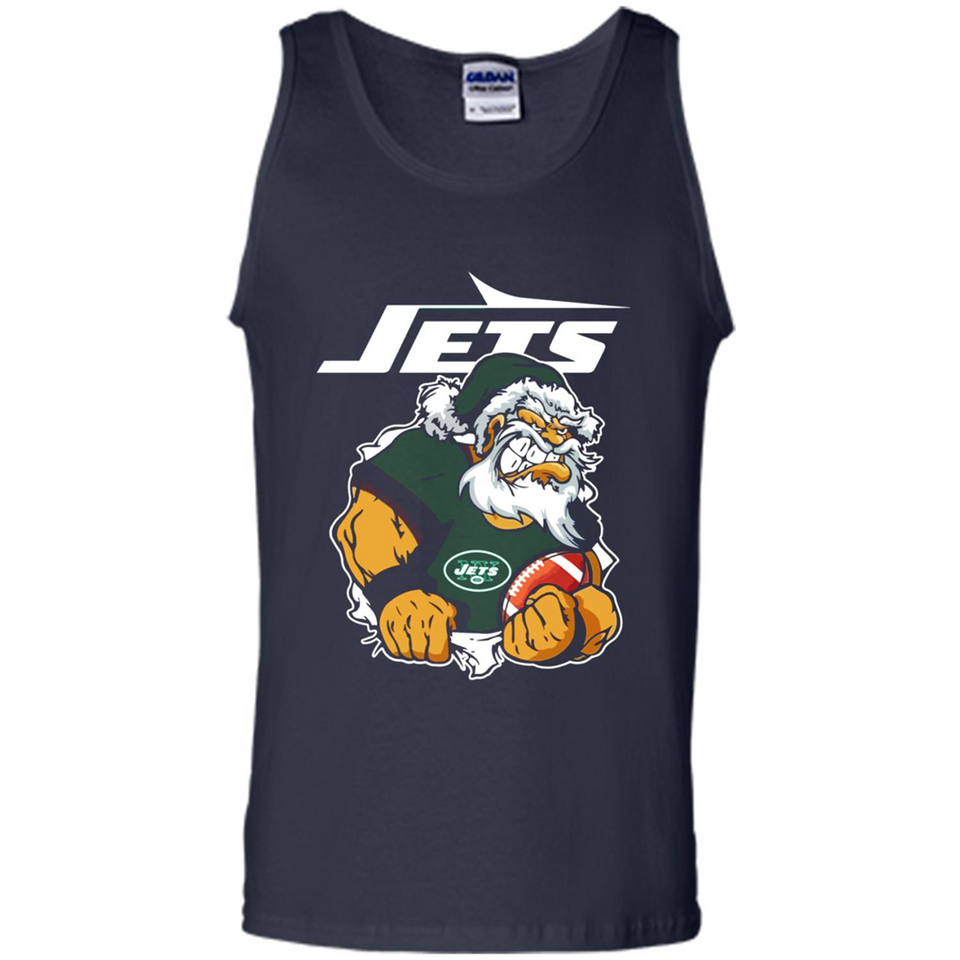 Grumpy Santa Claus Jets Football Team PINGPONG
