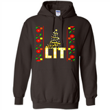 Funny Lets Get Lit Christmas Tree - Hoodie