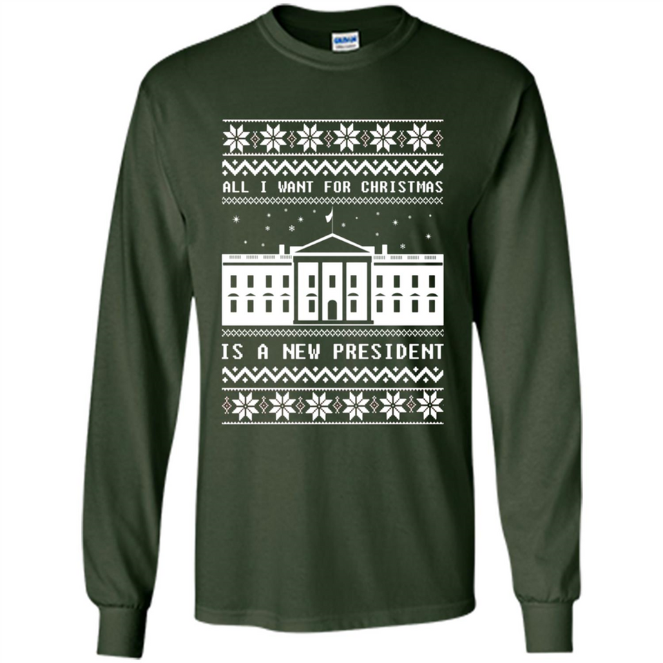 All I want for Christmas is a new president ugly PINGPONG