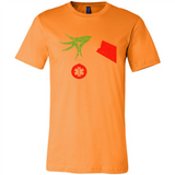 Funny Grinch Hand holding Doctor ornament Christmas Sporty T-Shirt - Canvas Unisex T-Shirt