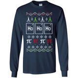 Scientific christmas ugly sweater - Long Sleeve T-Shirt