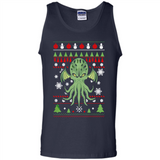 Octopus Ugly Sweater Christmas - Tank Top