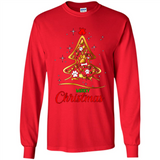 Merry Christmas Dogs Christmas Tree sweater PINGPONG