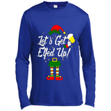 Let's Get Elfed Up Drinking Beer Christmas PINGPONG