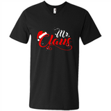 Mr. Claus Santa Claus Merry Xmas T-Shirt - Men's V-Neck