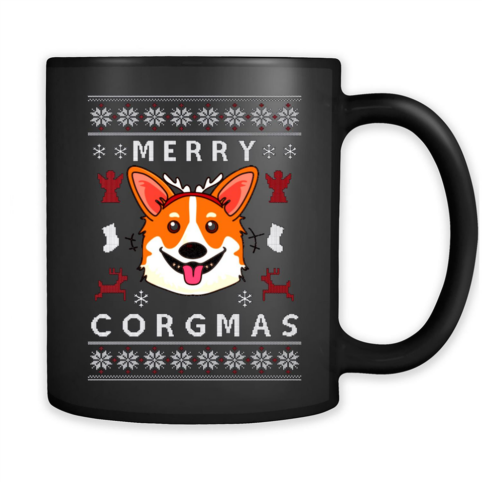 Merry Corgmas Christmas Corgi Christmas Sweatshirt 1 PINGPONG