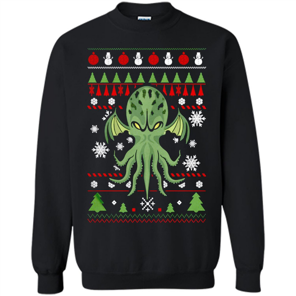 Octopus Ugly Sweater Christmas - Sweatshirt