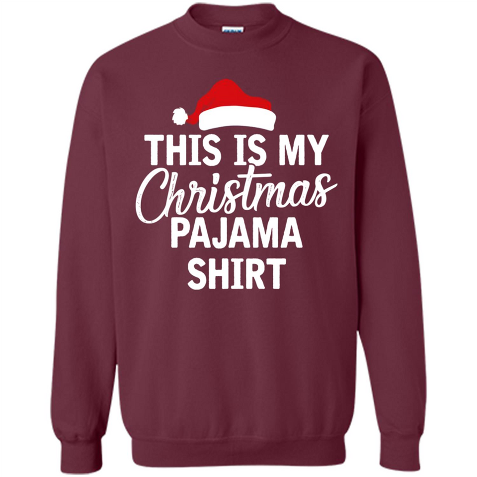 This Is My Christmas Pajama Family Matching - Sweatshirt