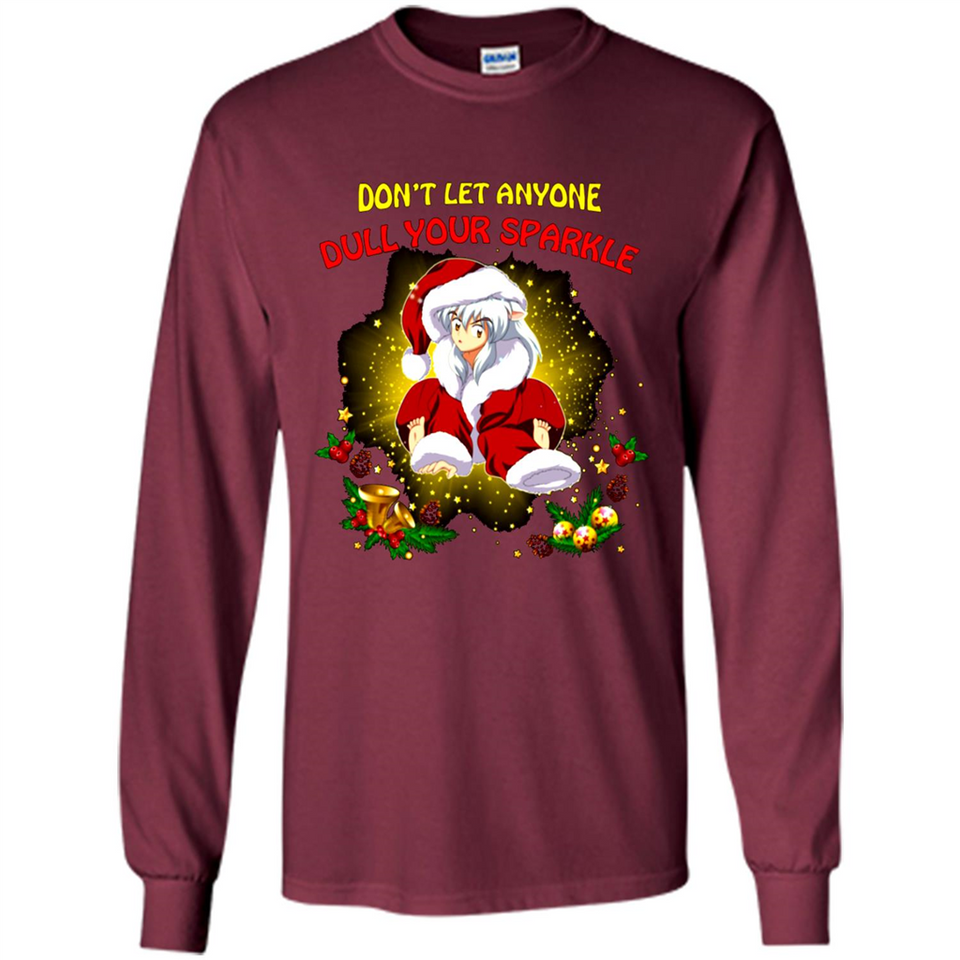 InuYasha Santa Don't Let Anyone Dull Your Sparkle Christmas