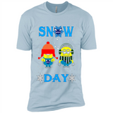 Snow Day Shirt For Charlotte Hornets Vs Minion Fans pingpong