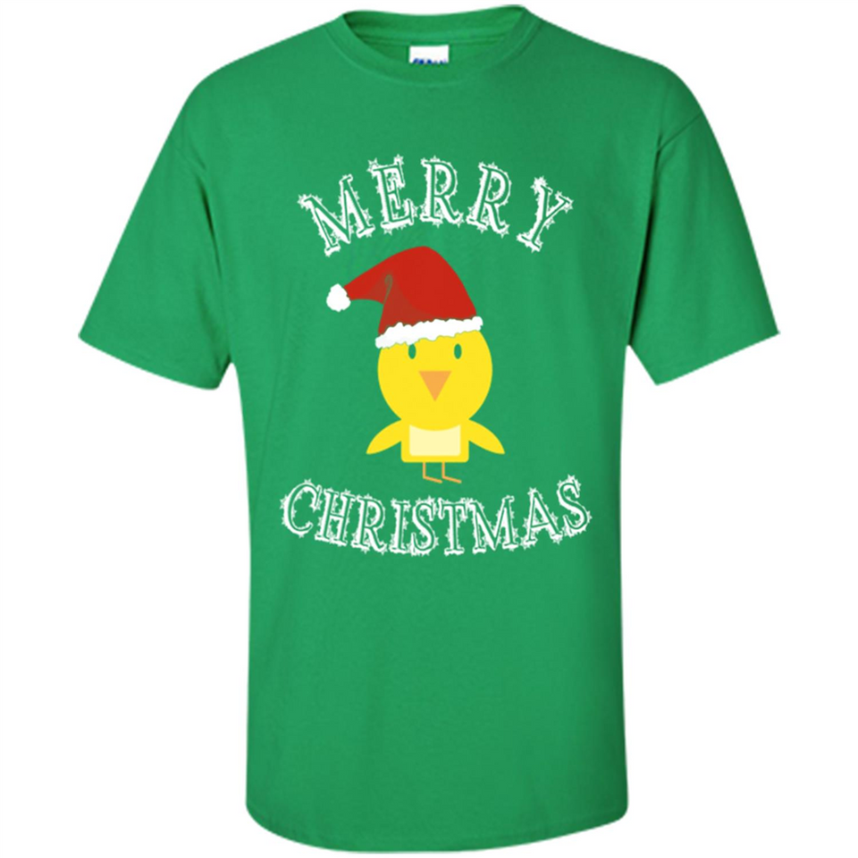 Bird Santa Merry Christmas T-Shirt - Birds Watchers Xmas - Shirt