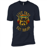 Live fast eat trash bear vintage camping PINGPONG