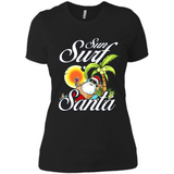 Sun Surf Santa - Ladies' Boyfriend T-Shirt