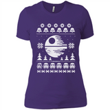 Star War Ugly Christmas 2018 - Ladies' Boyfriend T-Shirt