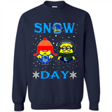 Snow Day Shirt For Golden State Warriors Vs Minion Fans pingpong