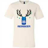 Bud Light Reinbeer Funny Beer Reindeer Christmas Sweatshirt - Canvas Unisex T-Shirt