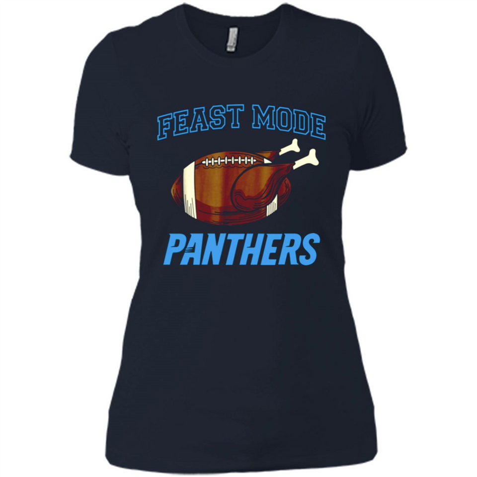 Feast Mode Panthers Shirt - Carolina Turkey Thanksgiving