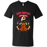 Washington Redskins NFL Reindeer Funny Merry Christmas And Happy New Year