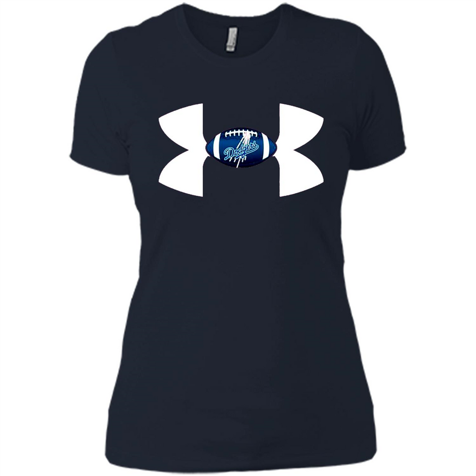 Los Angeles Dodgers Under Armour Logo - Ladies' Boyfriend T-Shirt