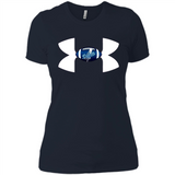 Los Angeles Dodgers Under Armour Logo - Ladies' Boyfriend T-Shirt