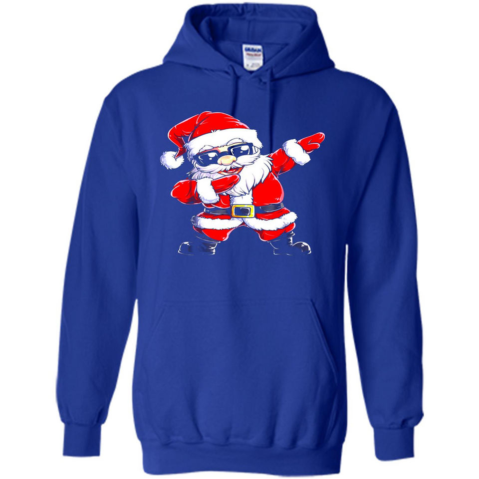 Christmas shirt Dabbing Santa Claus Xmas Gift - Hoodie