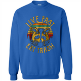 Live fast eat trash bear vintage camping PINGPONG
